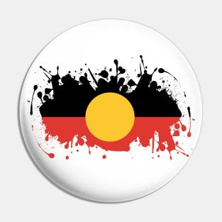 Aboriginal Flag Pin