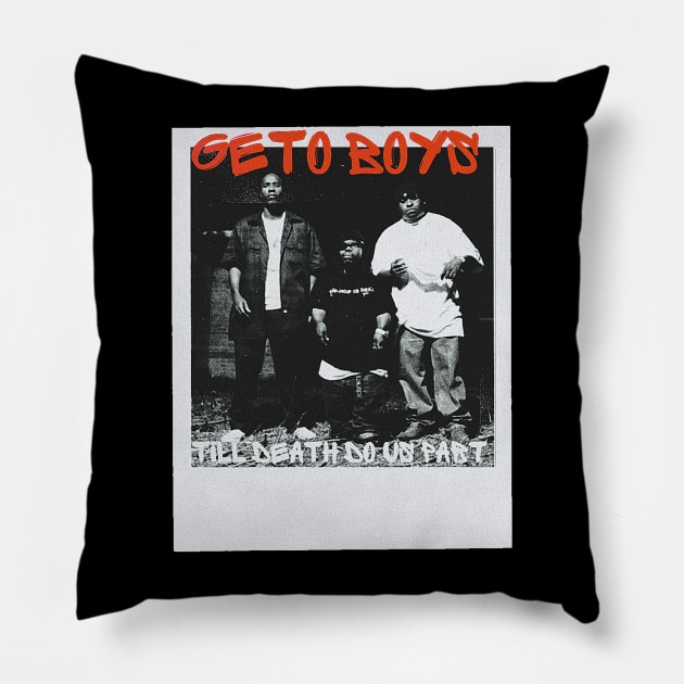 geto boys Pillow by Butones gym