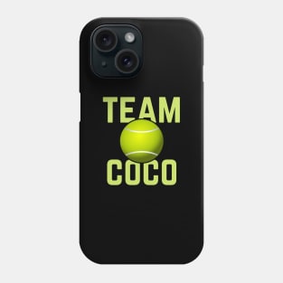 Team Cori 'Coco' Gauff Tennis Design Phone Case