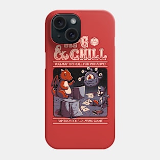 RPG & Chill - Red Phone Case