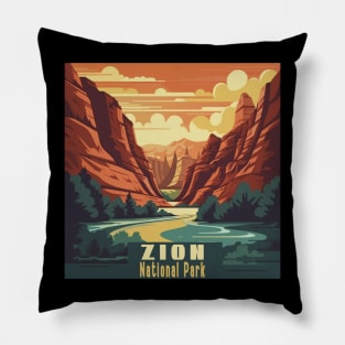 Zion National Park Pillow