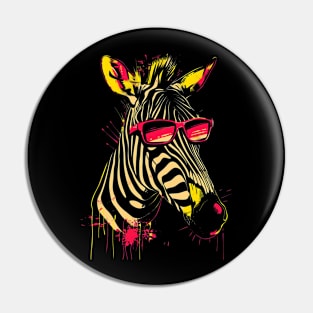 Zebra Stripes Sync Pin