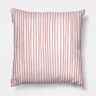 Pink stripes Pillow