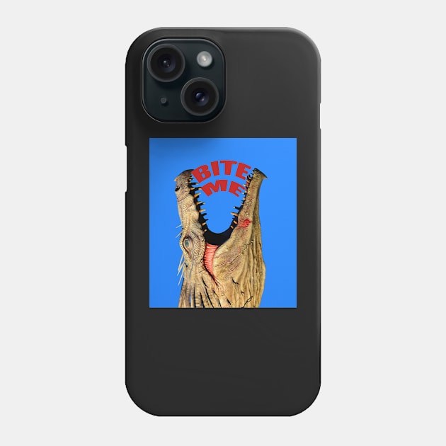 Bite Me dragon Phone Case by dltphoto