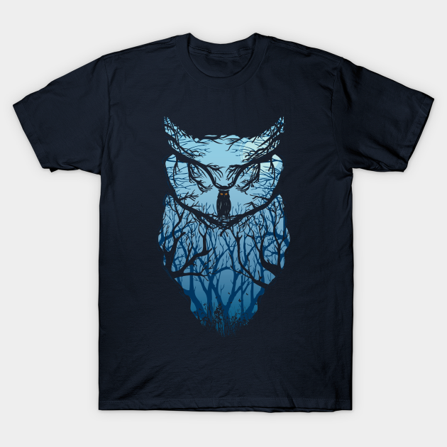 Rising Owl - Owls - T-Shirt
