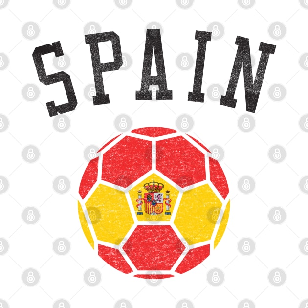 Spain Soccer Team Heritage Flag by ryanjaycruz