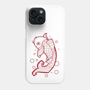 red koi fish Phone Case