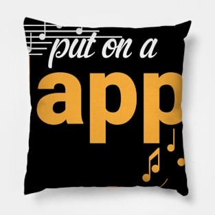 Music Quote Pillow