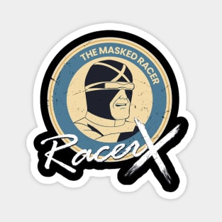 the masked racer x blue emblem Magnet