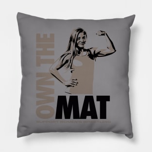 Own the Mat Pillow