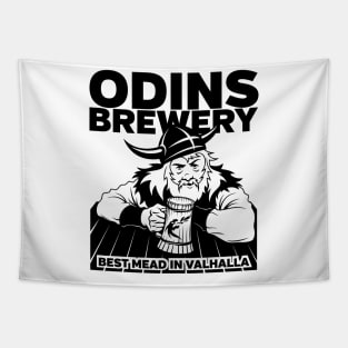 Viking Odins Brewery Valhalla Mead Drinker Tapestry