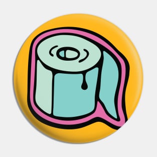 2020 Toilet Paper Roll illustration Pin