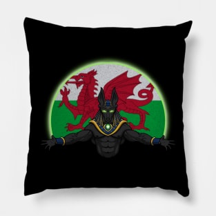 Anubis Wales Pillow