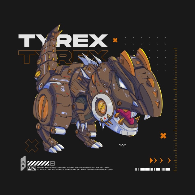 Mecha Tyrex by Dnz