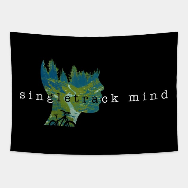 Singletrack Mind Tapestry by Velo Donna