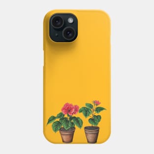 Begonia Flowers Phone Case