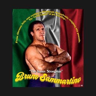 Bruno Sammartino Tribute (1935-2018) T-Shirt