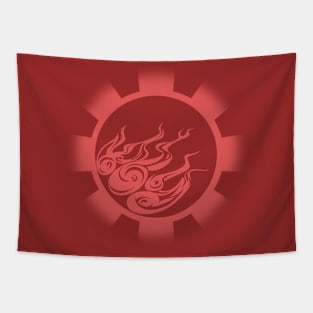 Ōkami flames Tapestry