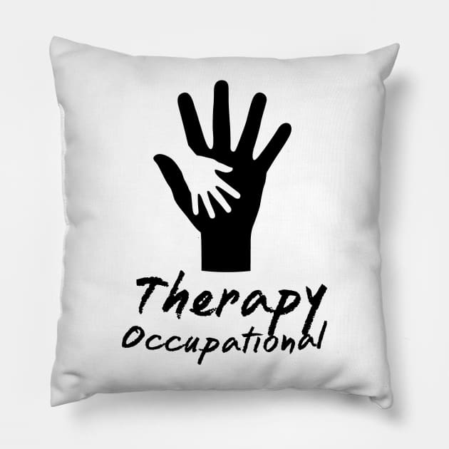 Occupational Therapy Gift For OT Pillow by macshoptee