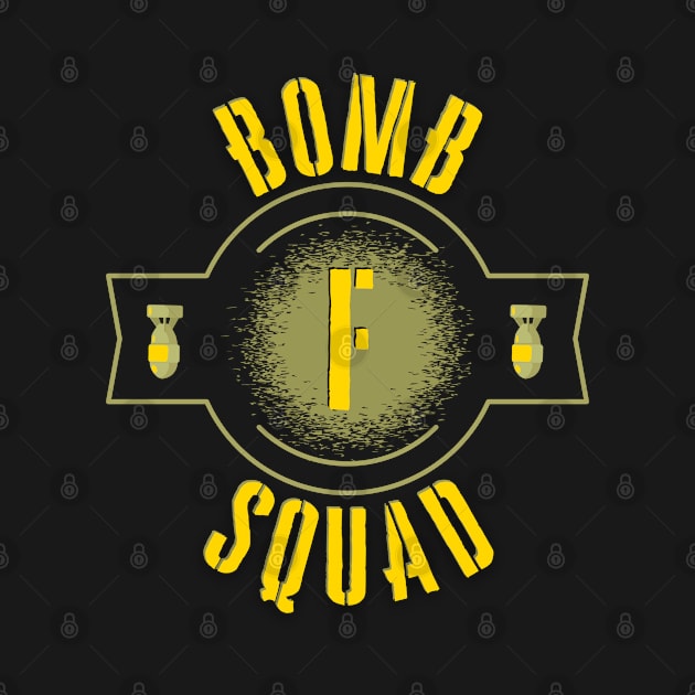 F Bomb Squad by Kenny The Bartender's Tee Emporium