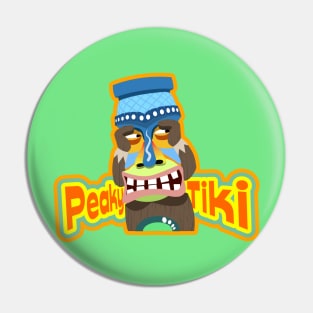 Peaky Tiki Pin