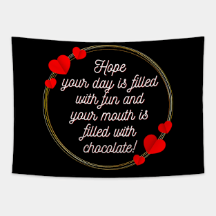 Valentine day gift idea for kid - valentine funny gift for kids Tapestry