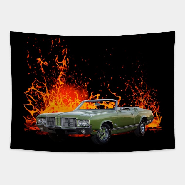 1971 Olds Cutlass Tapestry by Permages LLC