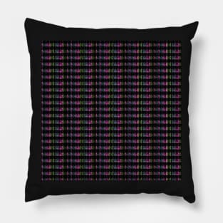 Teardrops Stripe in Jewel Tones by MarcyBrennanArt Pillow