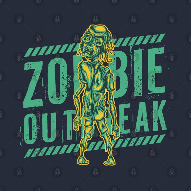 Zombie outbreak by Blazedfalcon