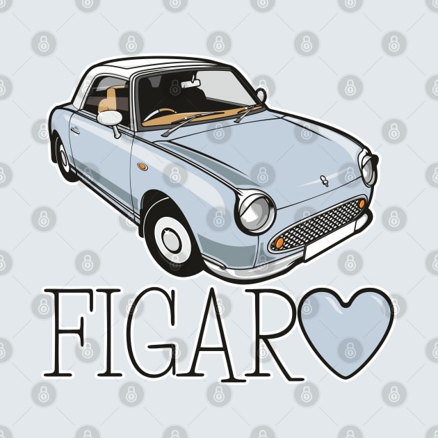 Nissan Figaro by Jamie Lee Art