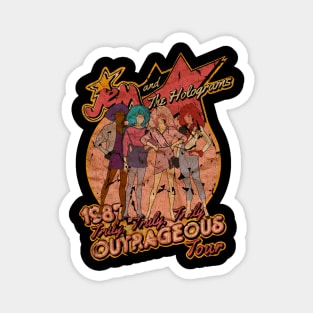 Jem Outrageous Tour 1987 Magnet