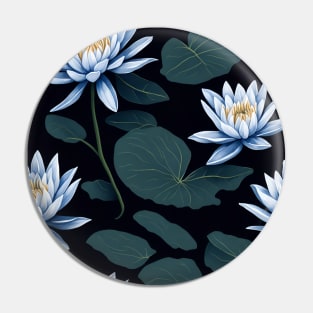 waterlily pattern design Pin
