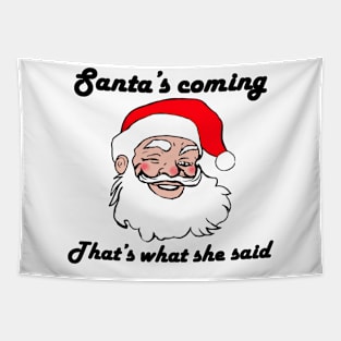 Santa Tapestry