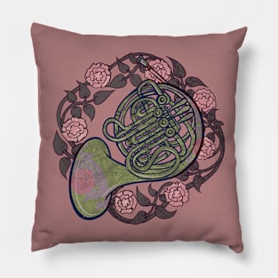 French Horn Pillow