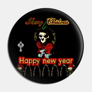 Reaper christmas Pin