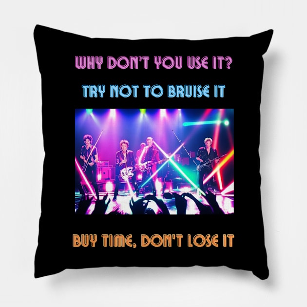 Duran Duran The Reflex Merch Pillow by Seligs Music