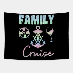 Family Cruise Tapestry