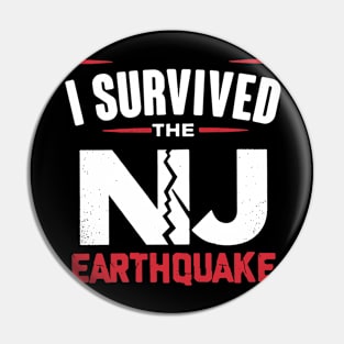 I Survived New Jersey Earthquake The NYC 2 Pin
