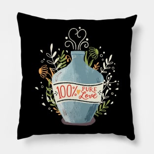 Love potion bottle Pillow