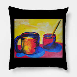 Tea, not paint water! Pillow