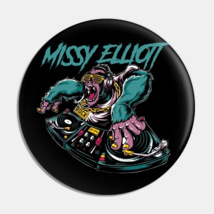 MISSY ELLIOTT RAPPER Pin