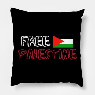 Free Palestine Pillow