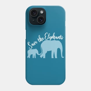 Save the Elephants Phone Case