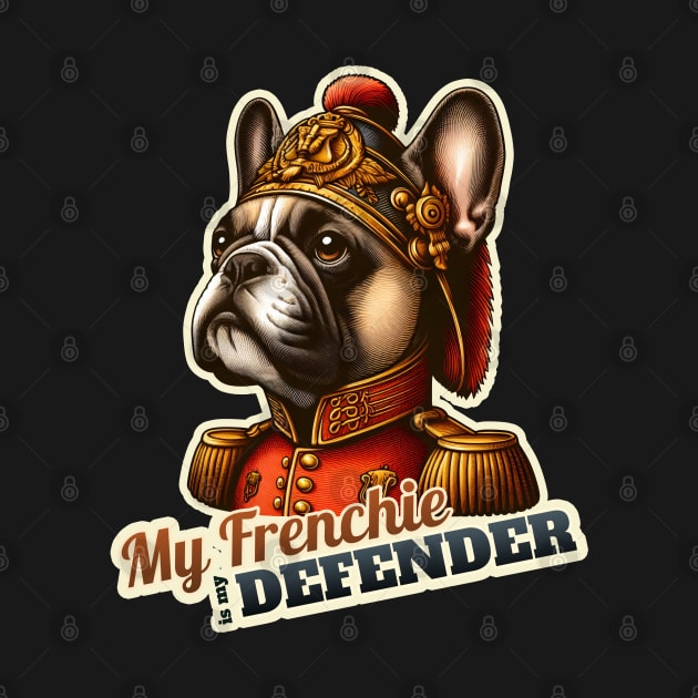 Guard french bulldog by k9-tee