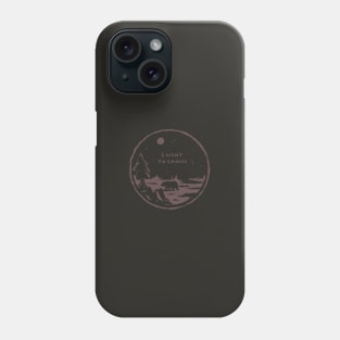 Bear on the forest Phone Case