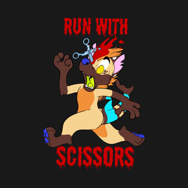 Run with Scissors by Shy The Sharkyeen