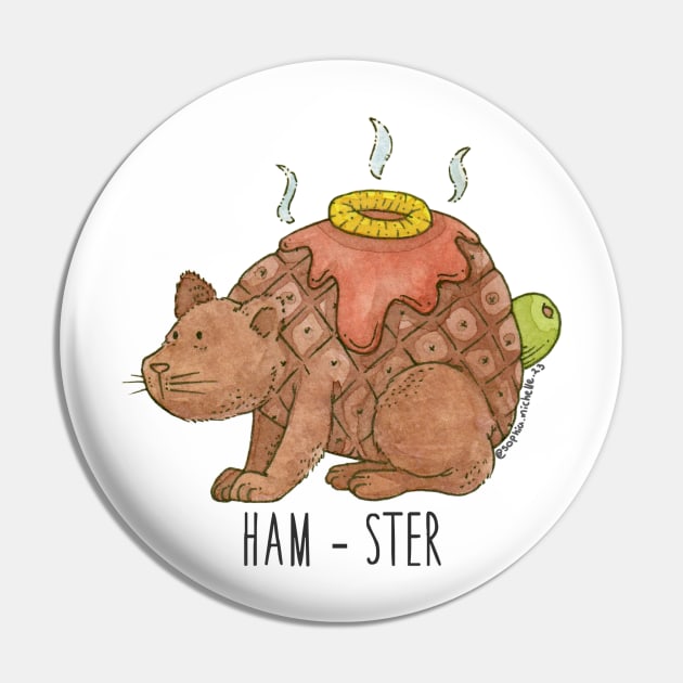 HAM-STER Pin by sophiamichelle