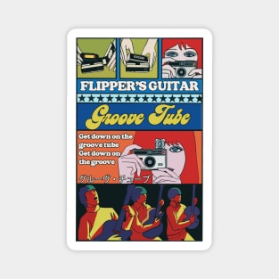 Flipper's Guitar -- Original Fan Artwork Magnet