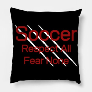 Soccer Fear None Pillow