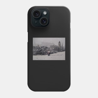 Winter On Calton Hill Phone Case